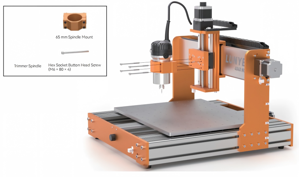 ルーページ LUNYEE 4040 Nova CNC Router Assembly Guide: Step-by-Step Instructions