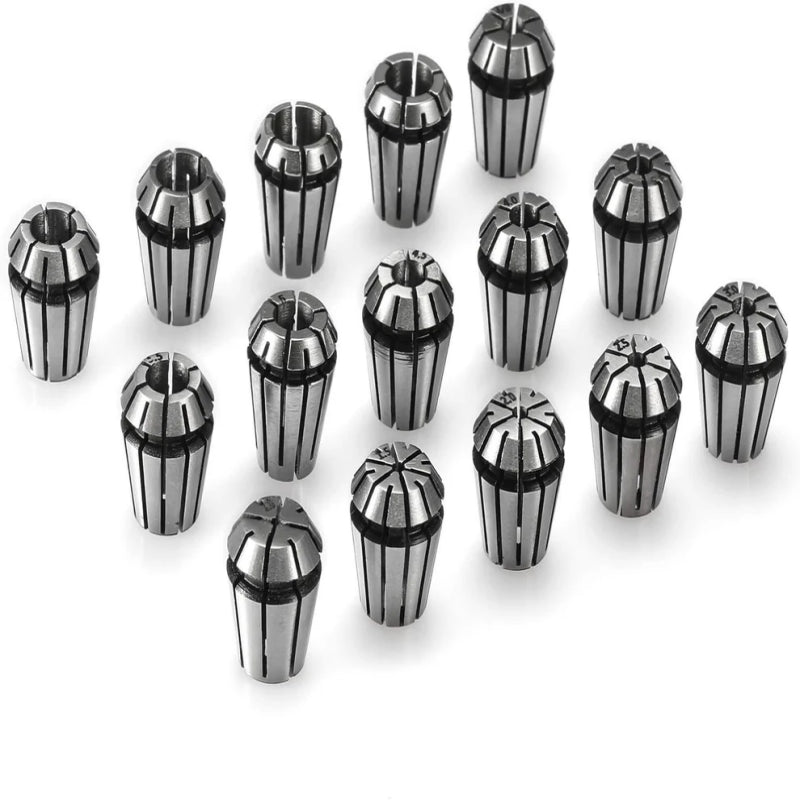 Spring Collet Set 1-7 mm for CNC & Milling | Lunyee CNC