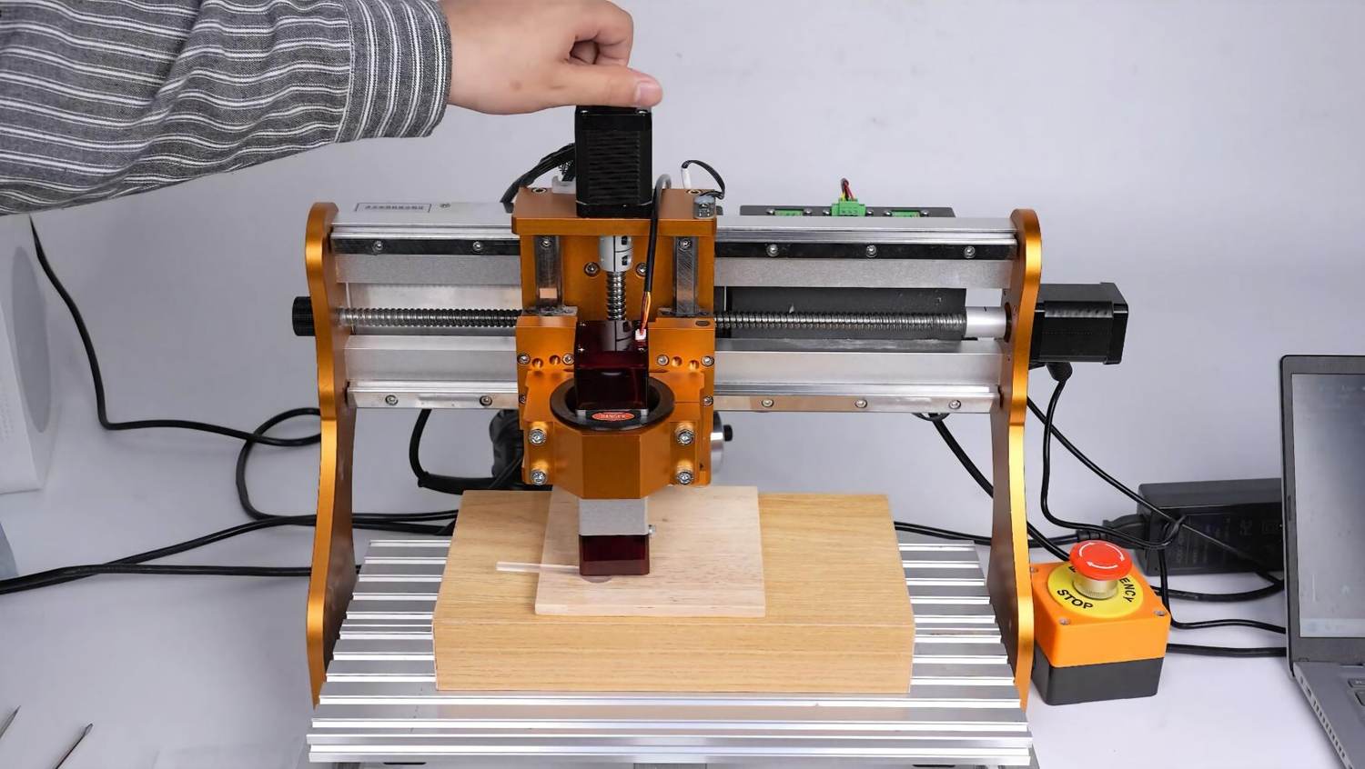 How to Install a Laser Module on the Lunyee 3020 Nova CNC Router