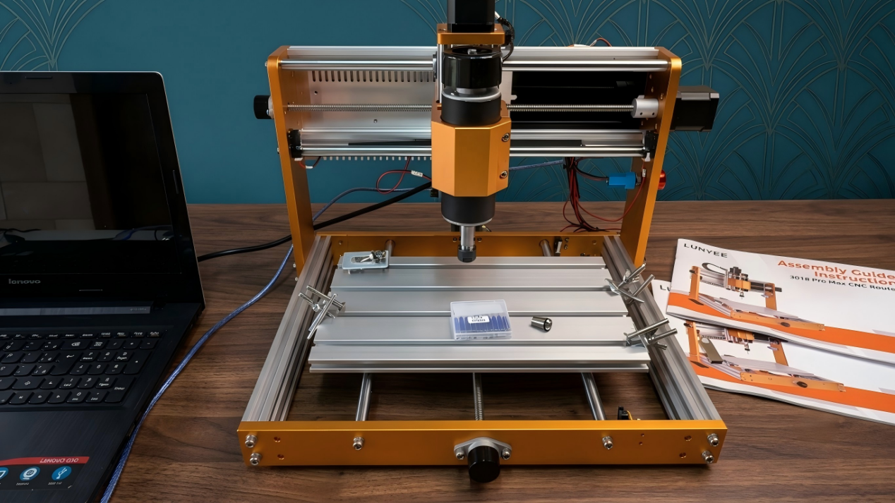 Lunyee 3018 Pro Max CNC Router Review: A Beginner’s Test of Wood, Acrylic, and Aluminum Machining