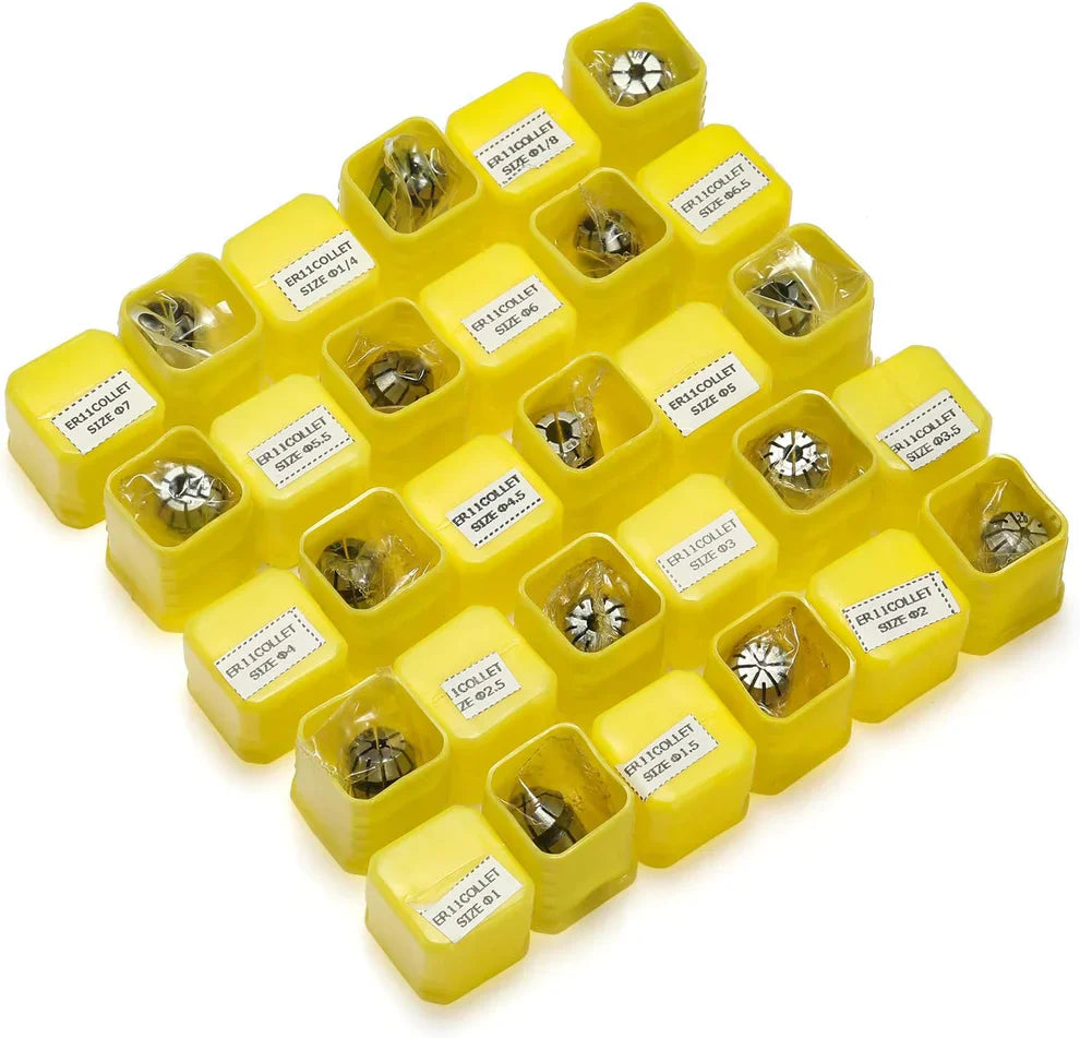 Spring Collet Types Explained: ER, TG & DA Collets for Precision ...