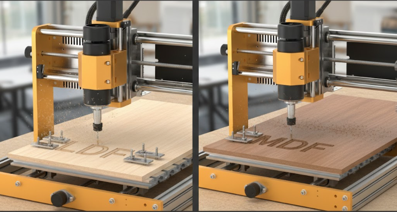 Mdf Routers/switches Choosing the Right CNC Router Spoilboard: MDF vs LDF and Everything Between