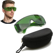 Laser Safety Glasses, OD6+ Laser Glasses Eye Protection 200-450nm 800-2000nm 1064nm, Eye Protection Goggles for IPL Fiber Laser Engraving Machine & Hair Removal
