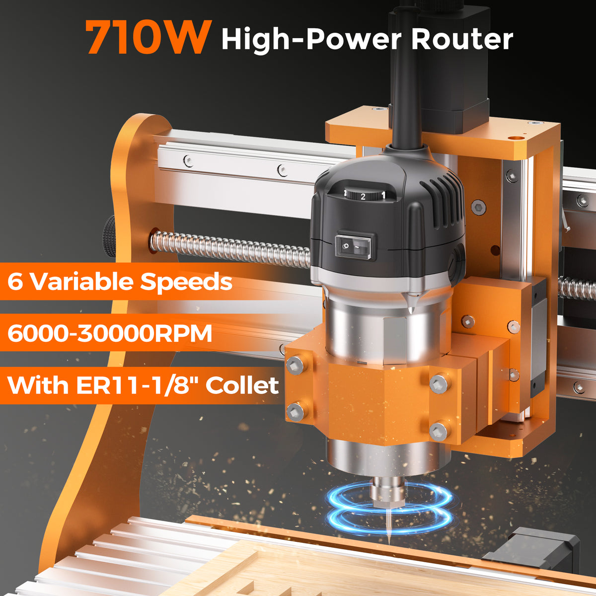 LUNYEE 3020 Nova Desktop CNC Router for Wood Acrylic Aluminum Engraving ...