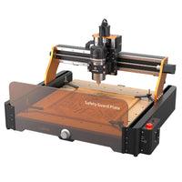LUNYEE 4040 Evo CNC Router Machine, 800W Spindle, Dual Linear Rails, Working Area 16.53''x16.53''x4.33''