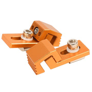 Aluminum Tiger Claw – Compatible with 3018 Pro Max/3018 Pro Ultra CNC Machine, T-Track & Perforated Worktables – Ideal for Secure CNC Machining, Low Profile Side Clamps for CNC Router