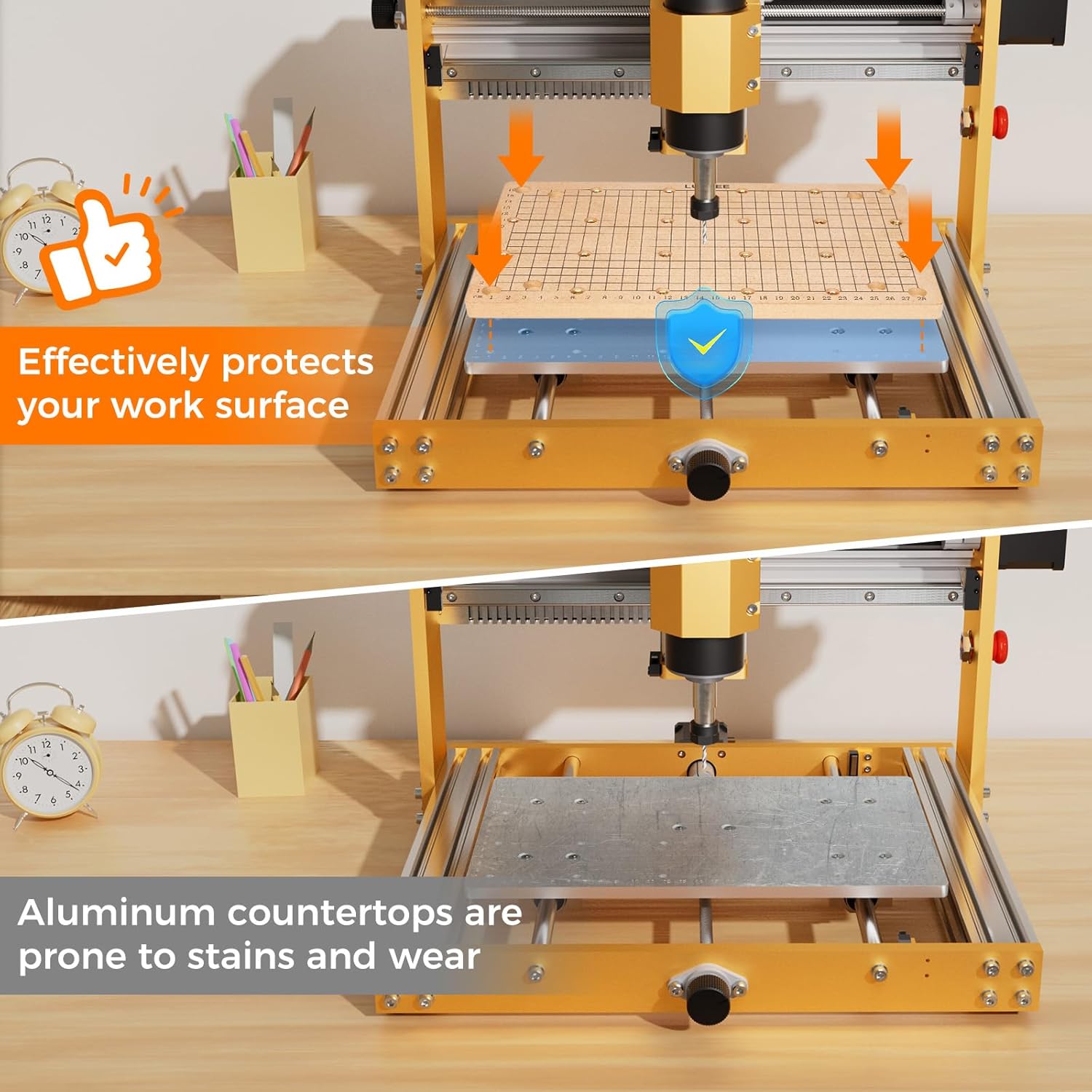 Genmitsu CNC MDF Grid Spoilboard for 3030-PROVer MAX CNC