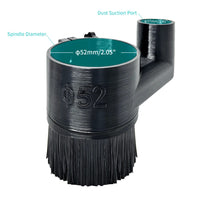 LUNYEE CNC Dust Shoe for Spindle Motor, Trimmer Router,52mm,65mm,80mm and 100mm Diameter