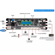Neue GRBL 4 Achsen Schrittmotor Controller Control Board Mit Offline/300/500W Spinl USB Fahrer Bord für CNC Laser Graveur 202216001 Neue GRBL 4 Achsen Schrittmotor Controller Control Board Mit Offline/300/500W Spinl USB Fahrer Bord für CNC Laser Graveur 202216001